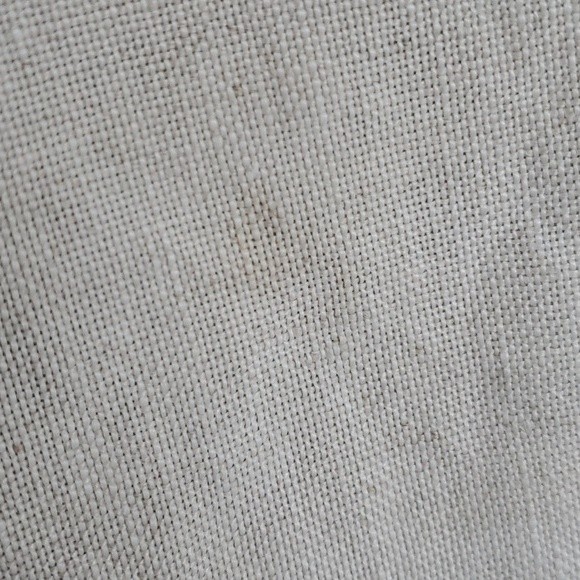 TALBOTS IRISH LINEN PANTS STRAIGHT LEG HIGH RISE SIZE 6 TAN NATURAL NEUTRAL - Picture 10 of 11